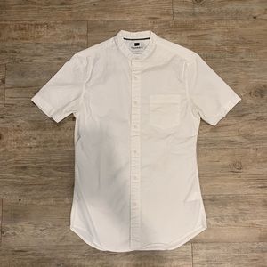 Topman Short Sleeve Oxford